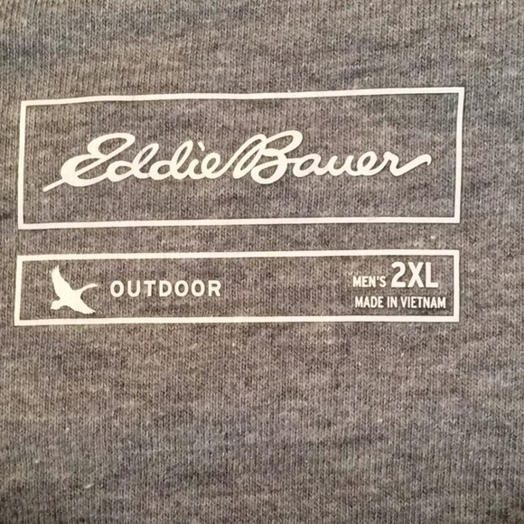 𝅺EDDIE Bauer Men’s Pullover, Size 2XL, Gray - Picture 4 of 5